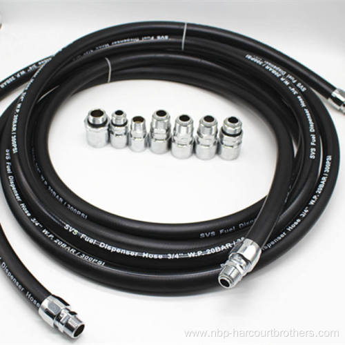 Rubber Diesel Flexible Gasoline Oil Resistant Petrol Hose